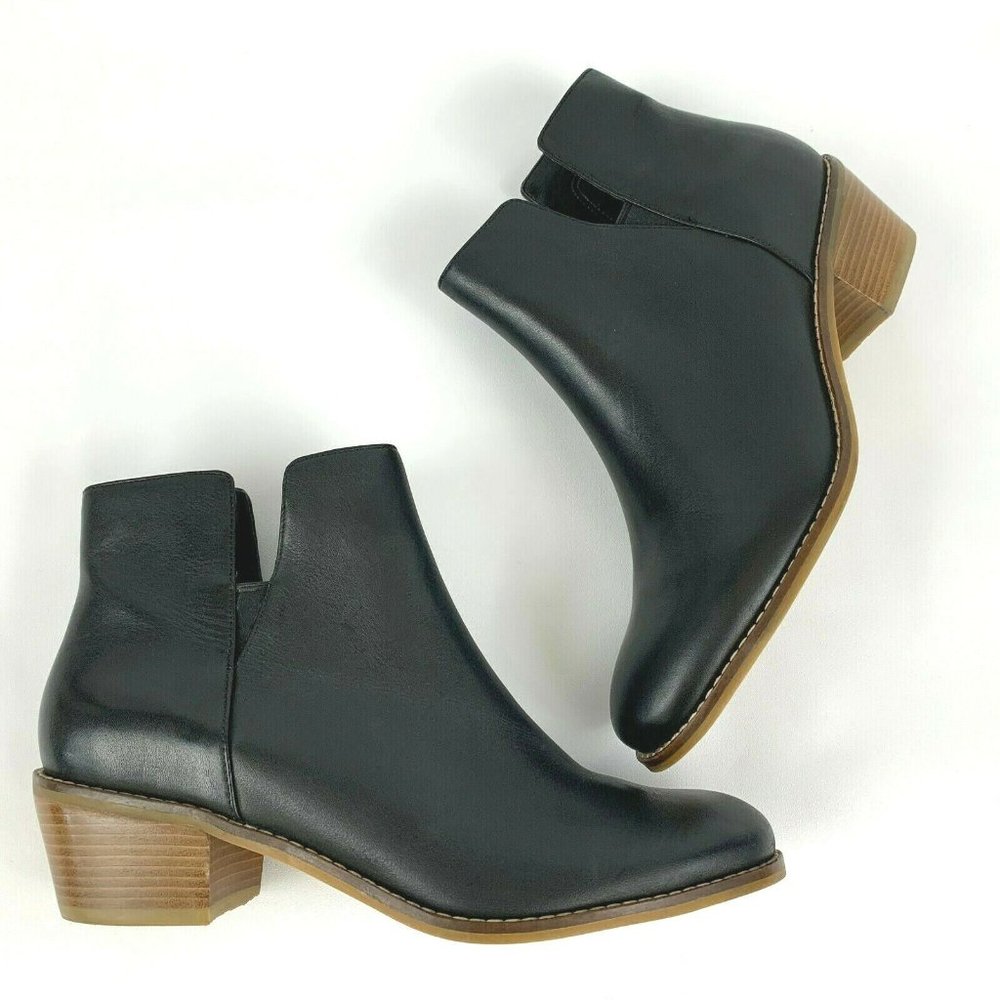 Cole Haan Abbot Ankle Boots Leather Booties